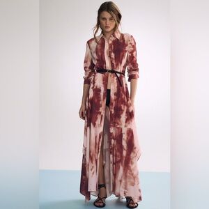 Atelier Victoria's Secret X Altuzarra Georgette Long Shirt Dress